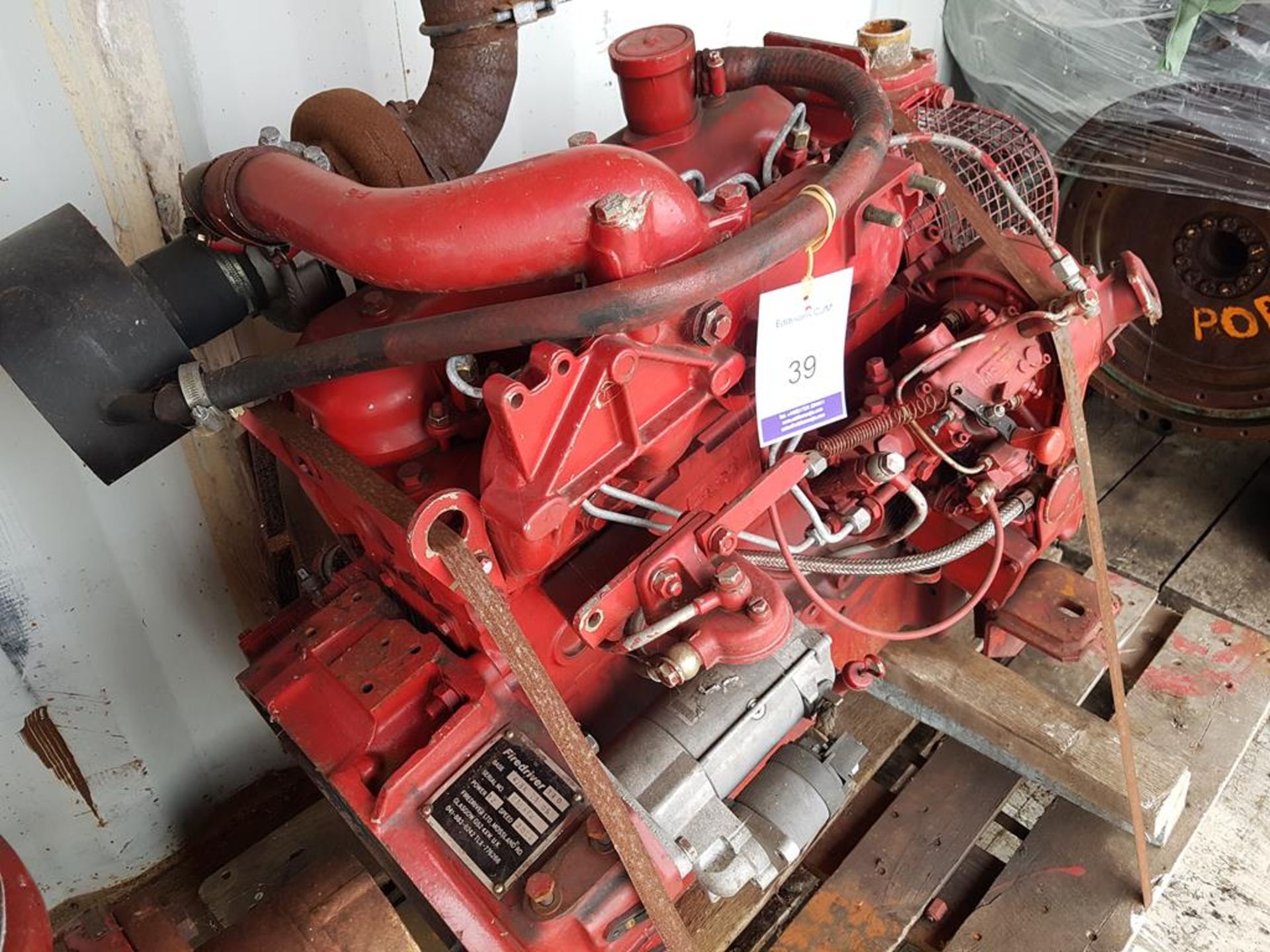 Iveco 82HP Diesel Engine for Firedriver Firepump, Ex Standby - Image 2 of 2