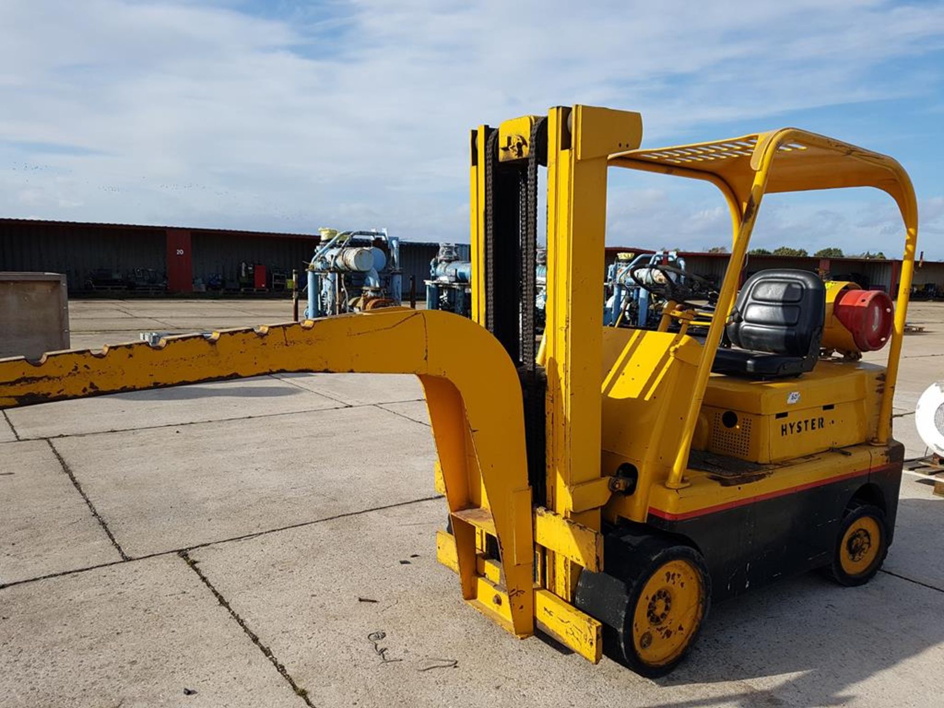 Hyster Model S80 Gas Powered JIB Truck - Image 2 of 4