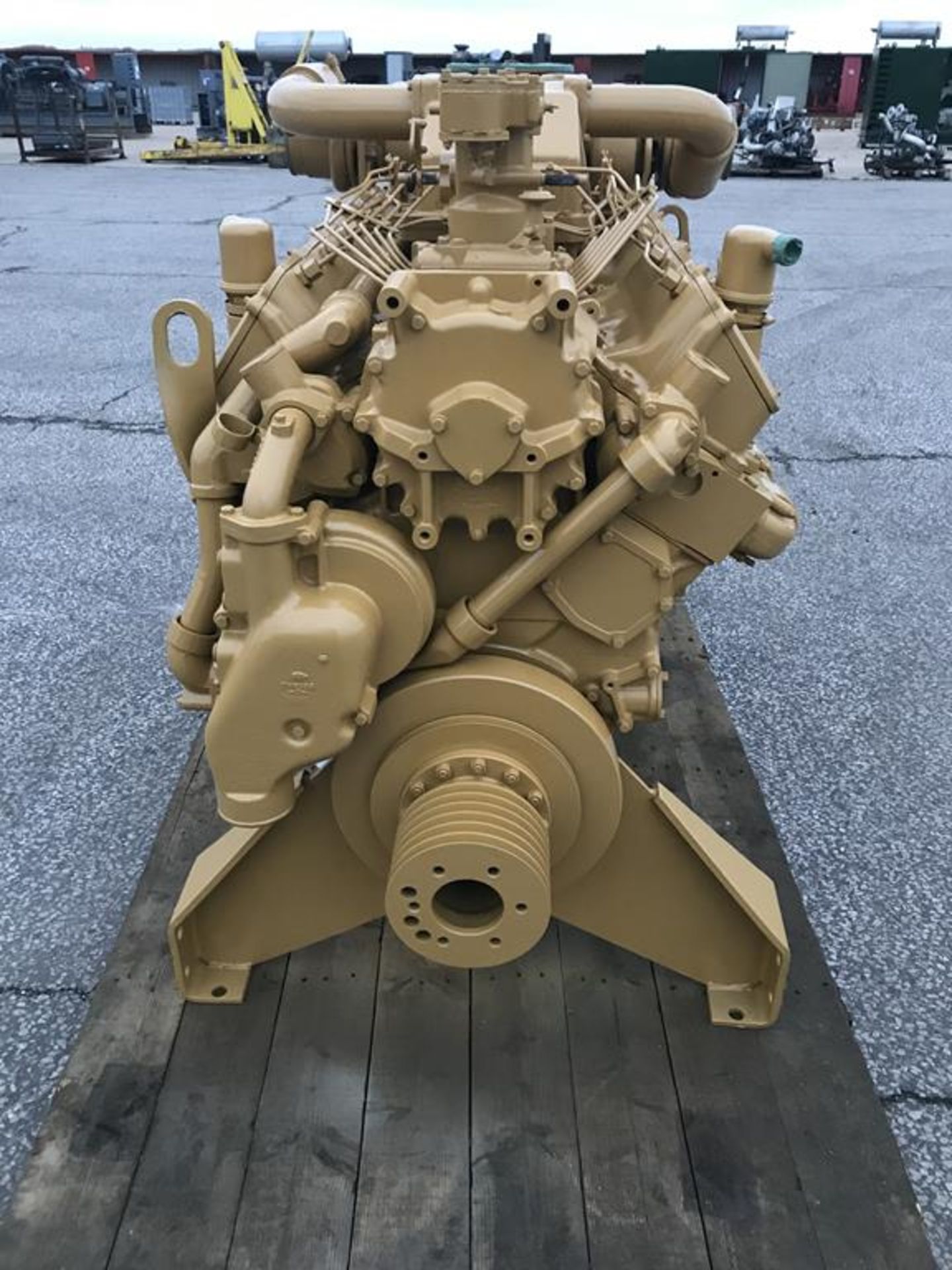 Caterpillar 3412T 900HP Industrial Diesel Engine - Image 3 of 4