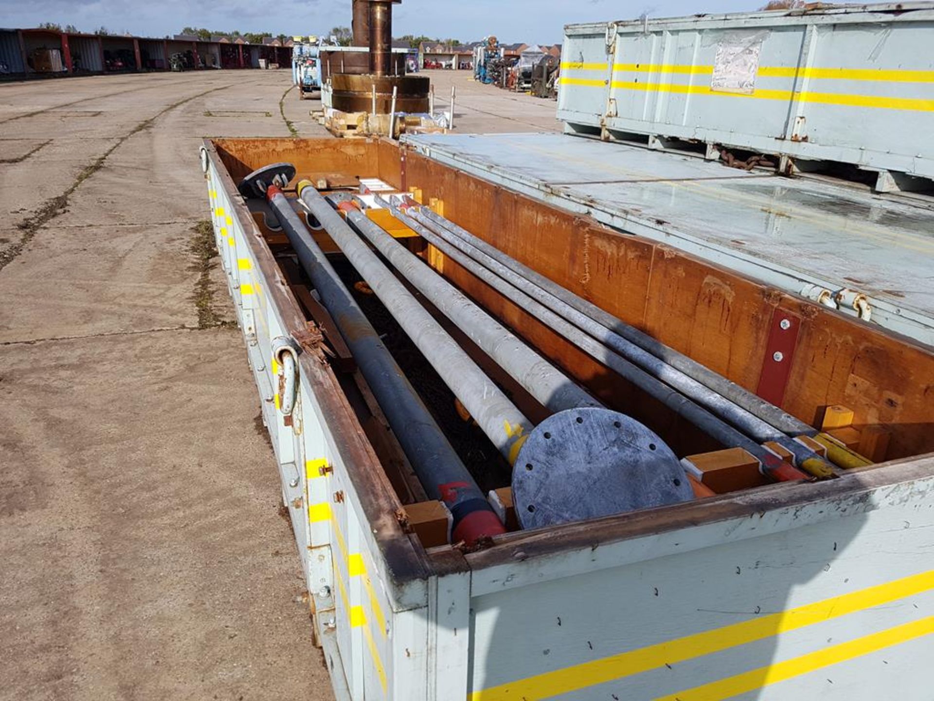 Tripod Aircraft Lifting Gantry in crate