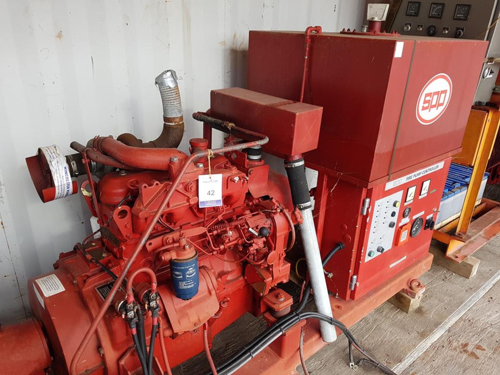 Iveco/Firedriver 4 cylinder Diesel Fire Pump