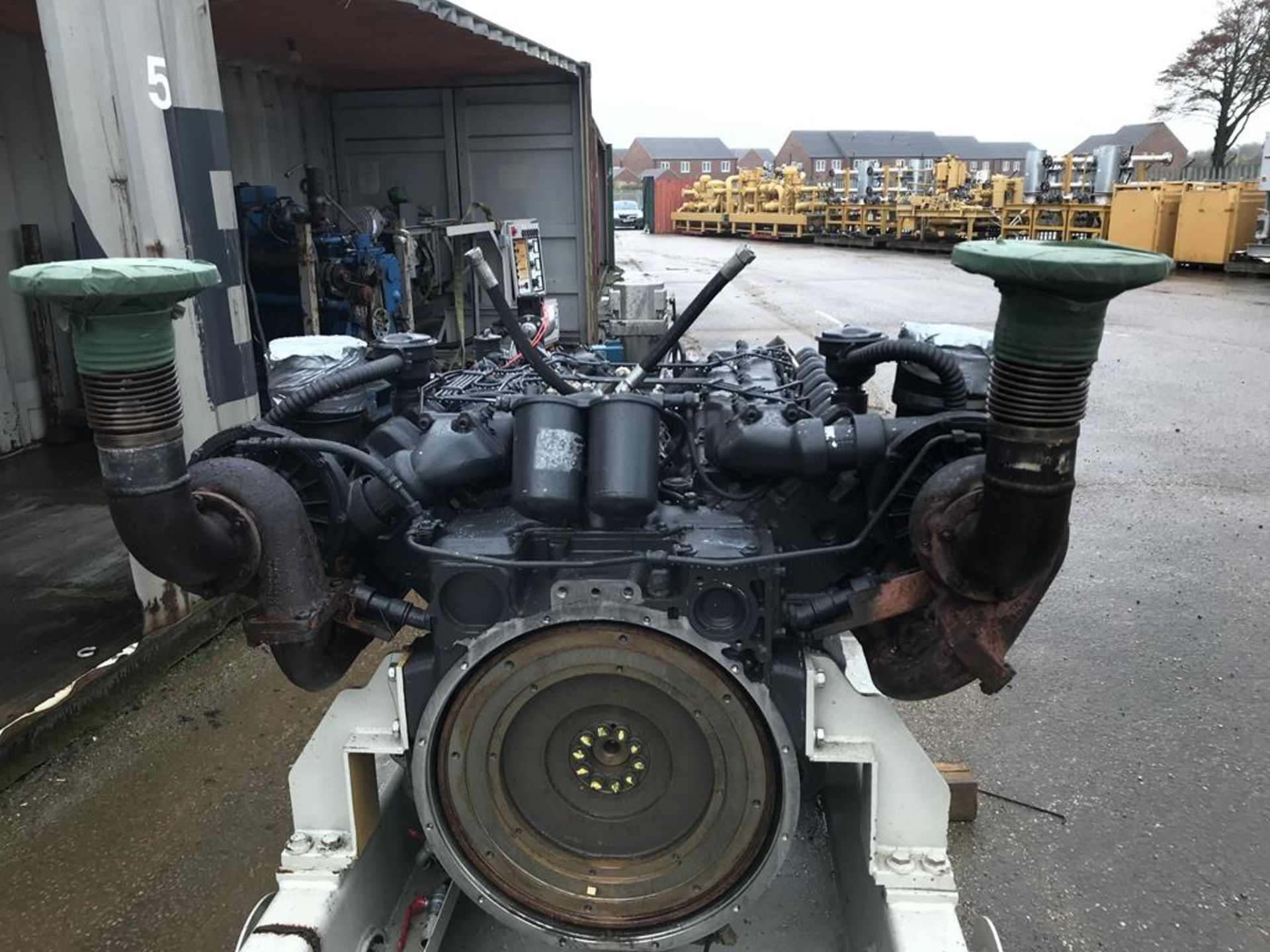 Mercedes V12 Diesel Engine