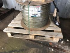 UNUSED WIRE ROPE IN COIL APPROX 350M X 16MM