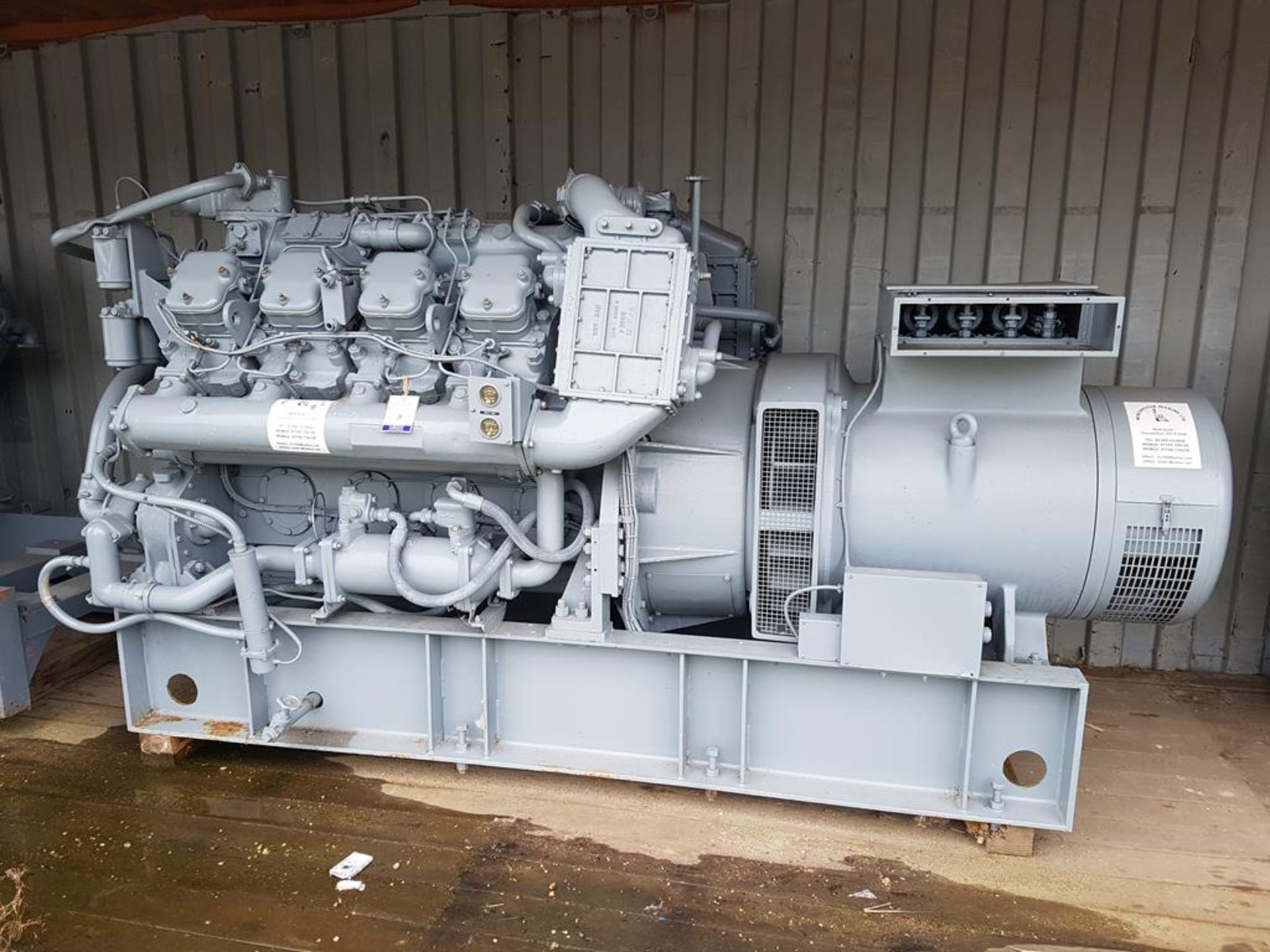 Dorman 470KVA diesel standby generator