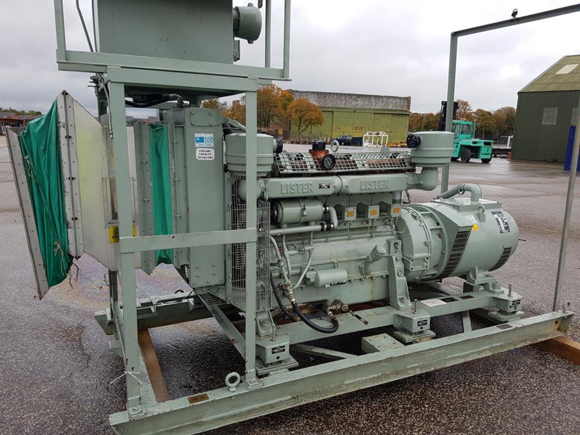 Lister 80kVA Skid Mounted Diesel Standby Generator - Image 2 of 5