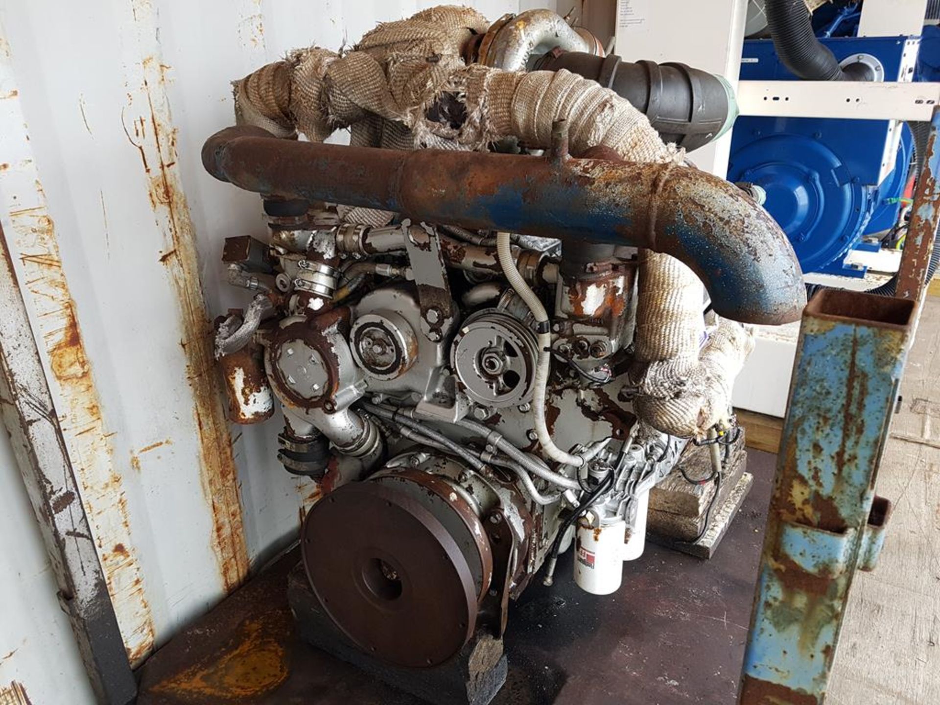 GM Detroit 8V92 V8 Industrial Diesel Engine - Image 3 of 3