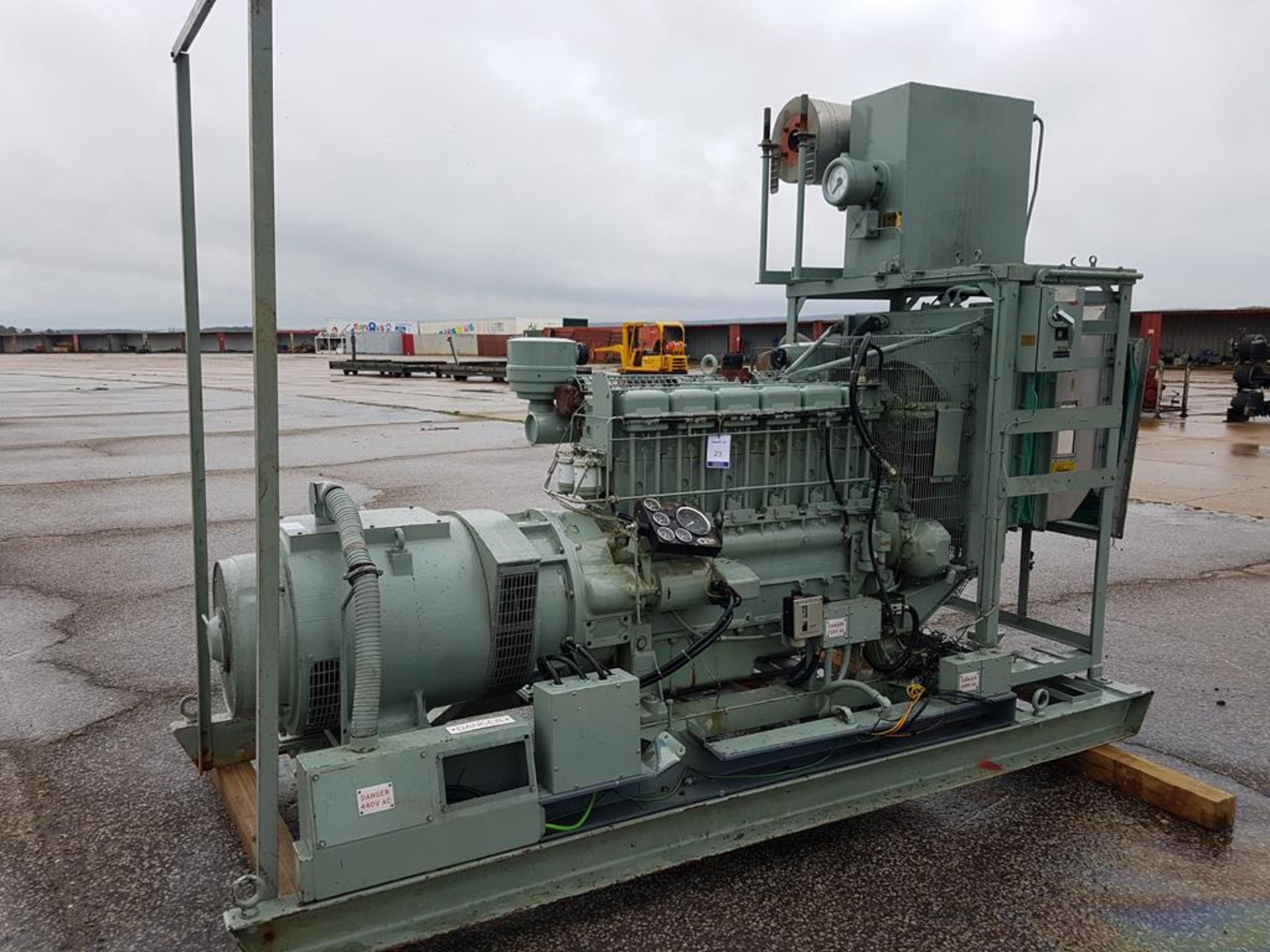 Lister 80kVA Skid Mounted Diesel Standby Generator