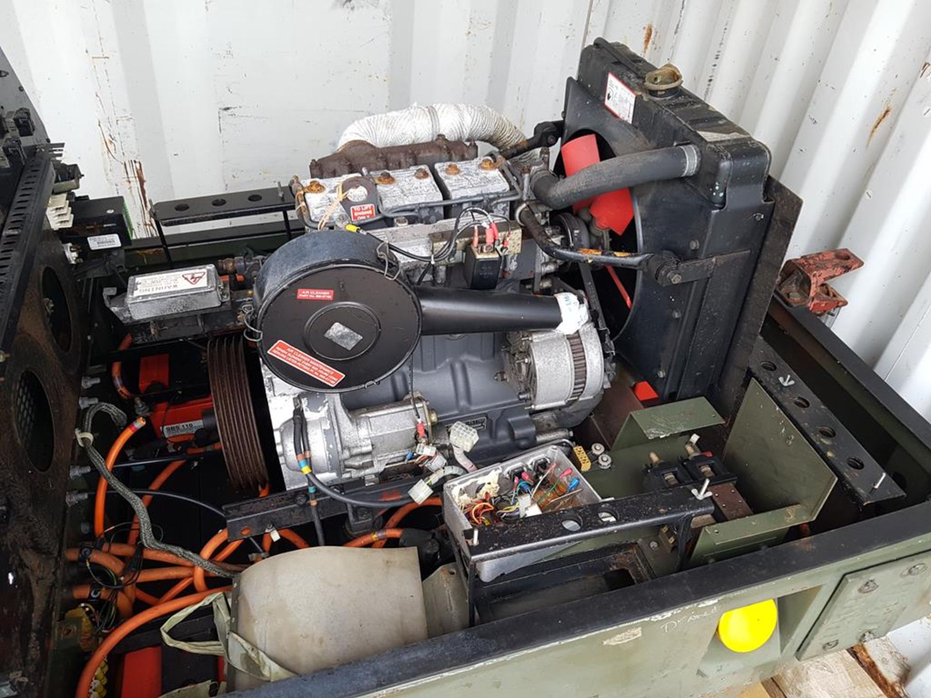 Lister/Petter Diesel Engine on Trailer Chassis