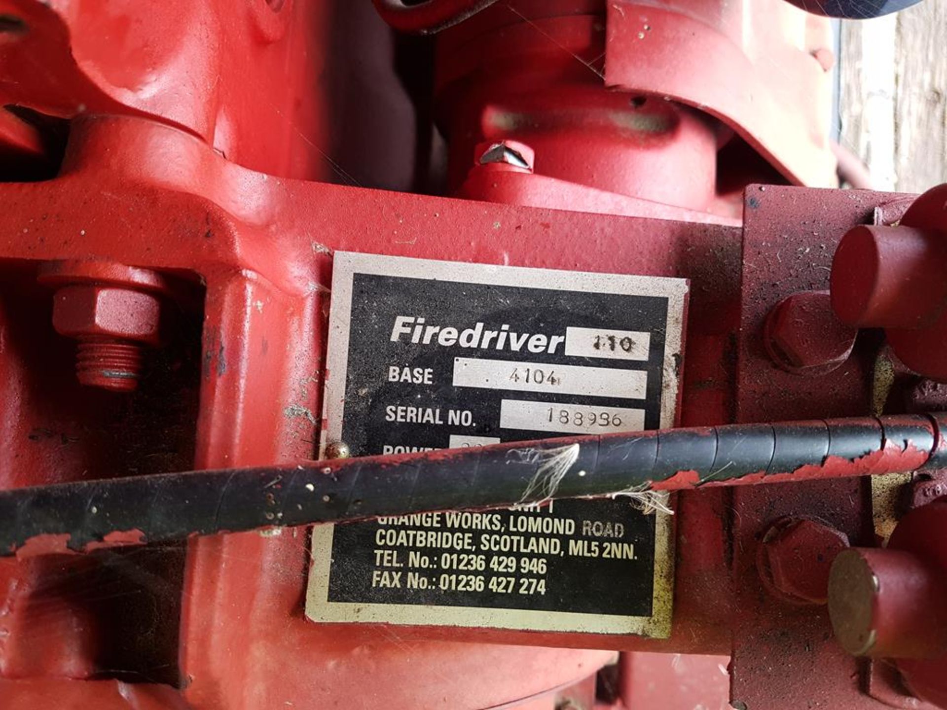 Iveco/Firedriver 4 cylinder Diesel Fire Pump - Image 4 of 6