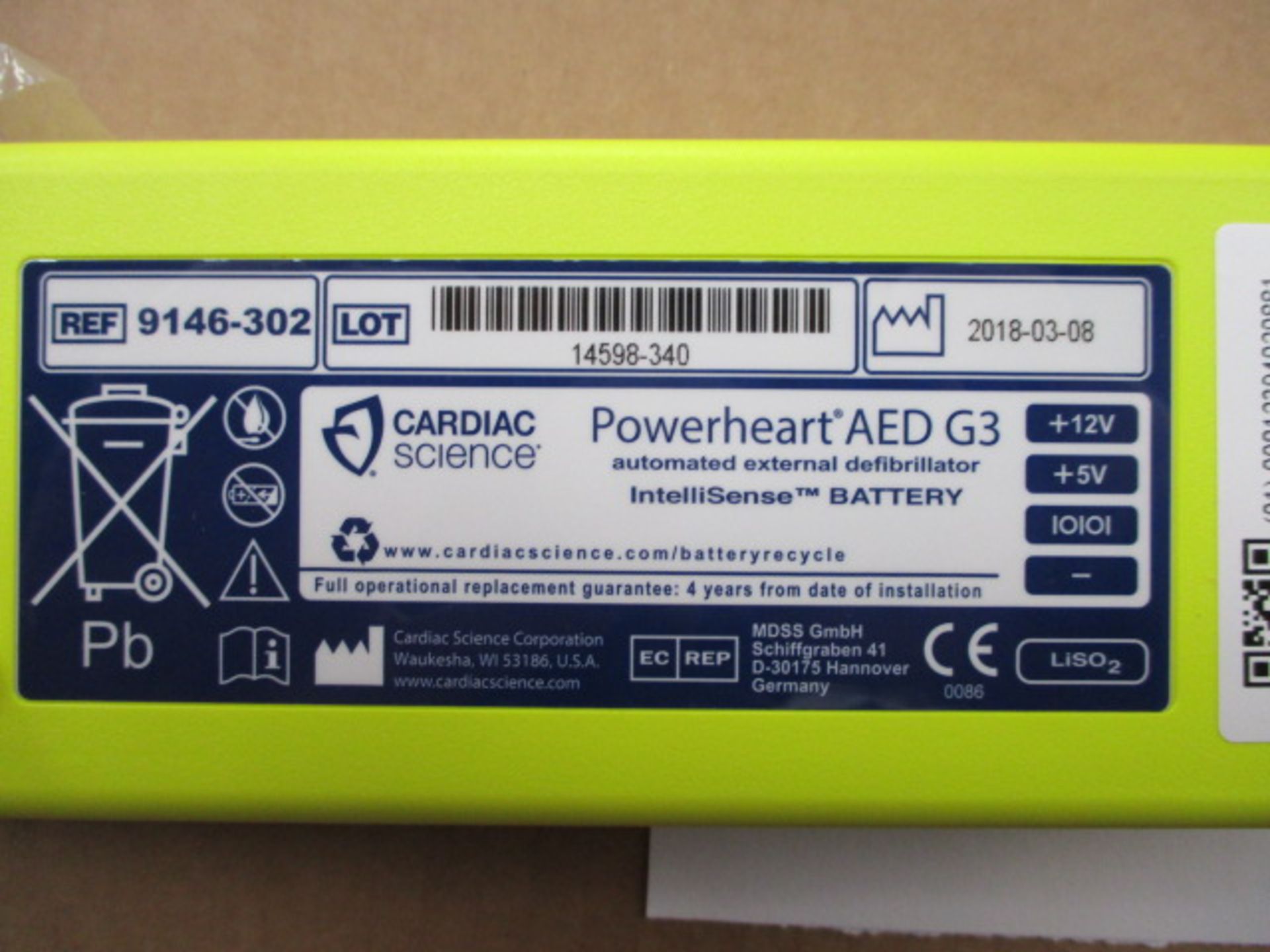Defibrilator battery - Image 2 of 3