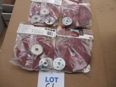 Abrasive backing pads