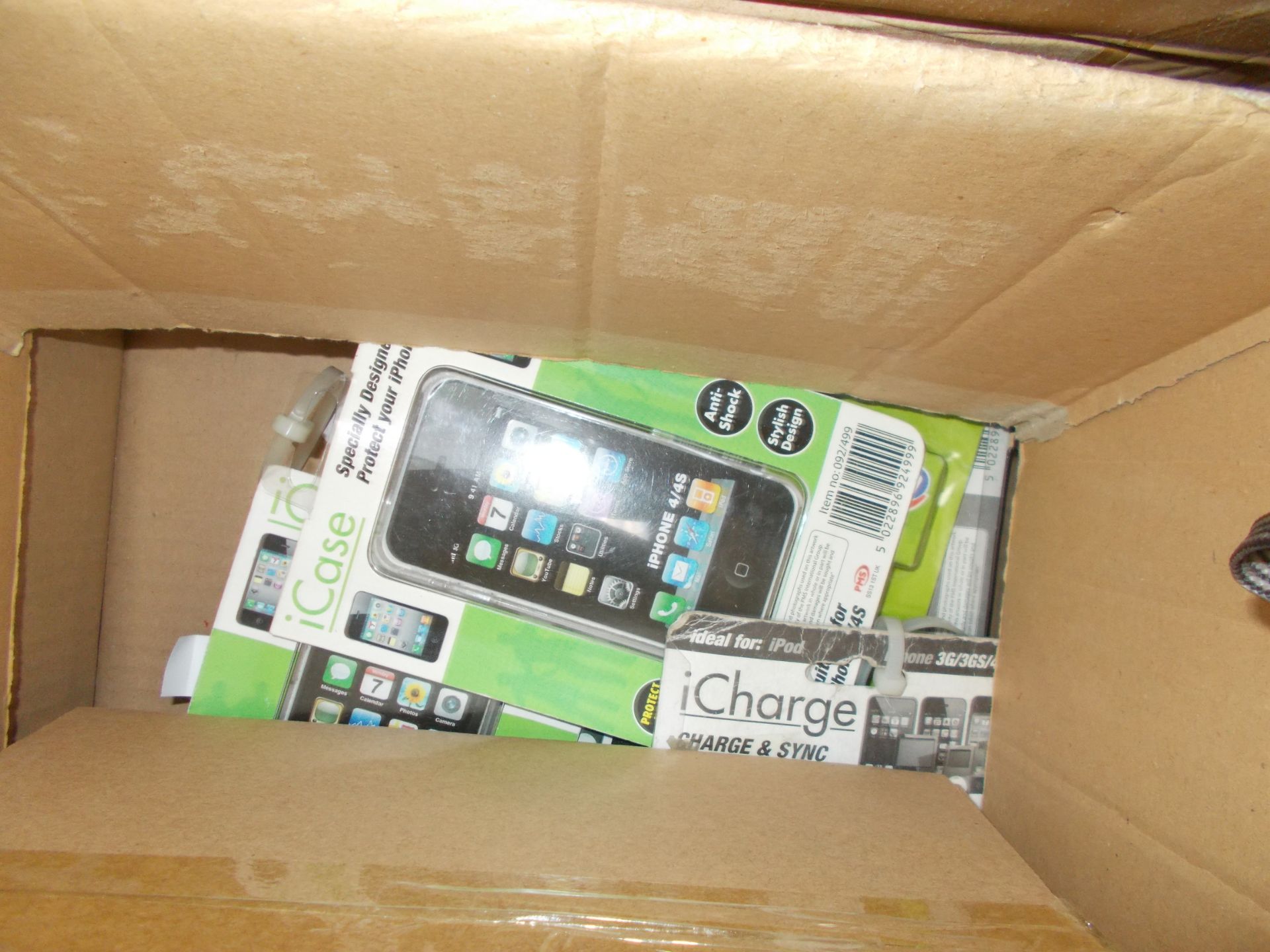 7 x Boxes of assorted electronics equipment, to include: Sound Republik wireless headphones, - Image 3 of 5