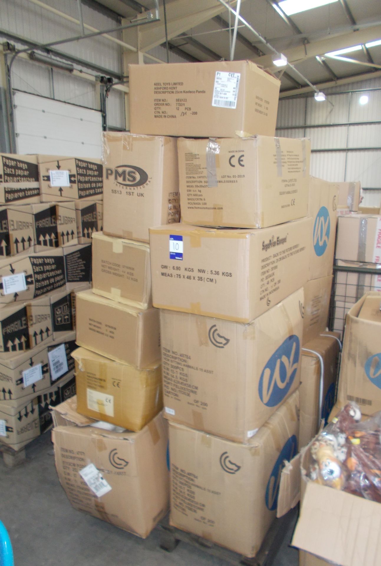 Approximately 16 x Boxes of assorted toys, to pallet