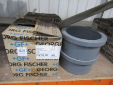 2 x boxes of George Fisher flange adaptors RP £157 each (No 729790120)
