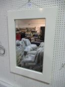 White painted 'Swoon' mirror (RP £139)