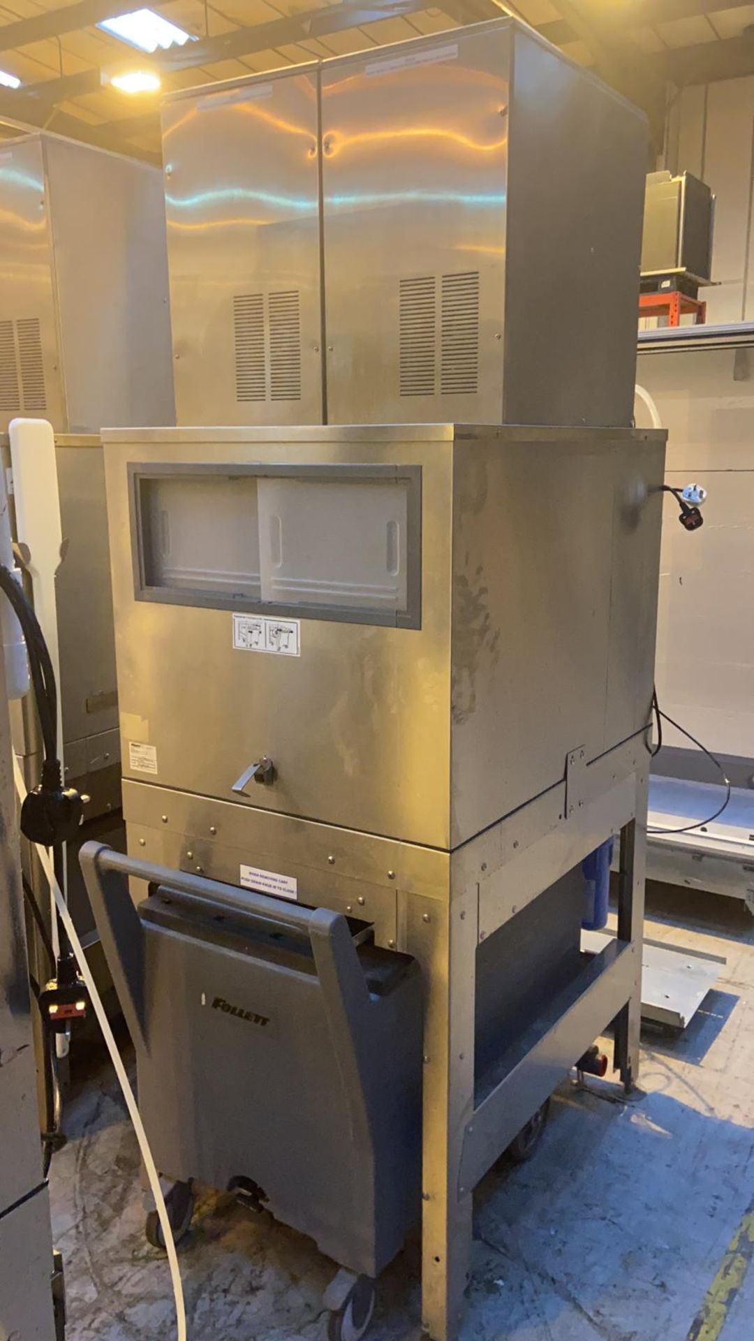 An ICS 700P Commercial Ice Making Machine