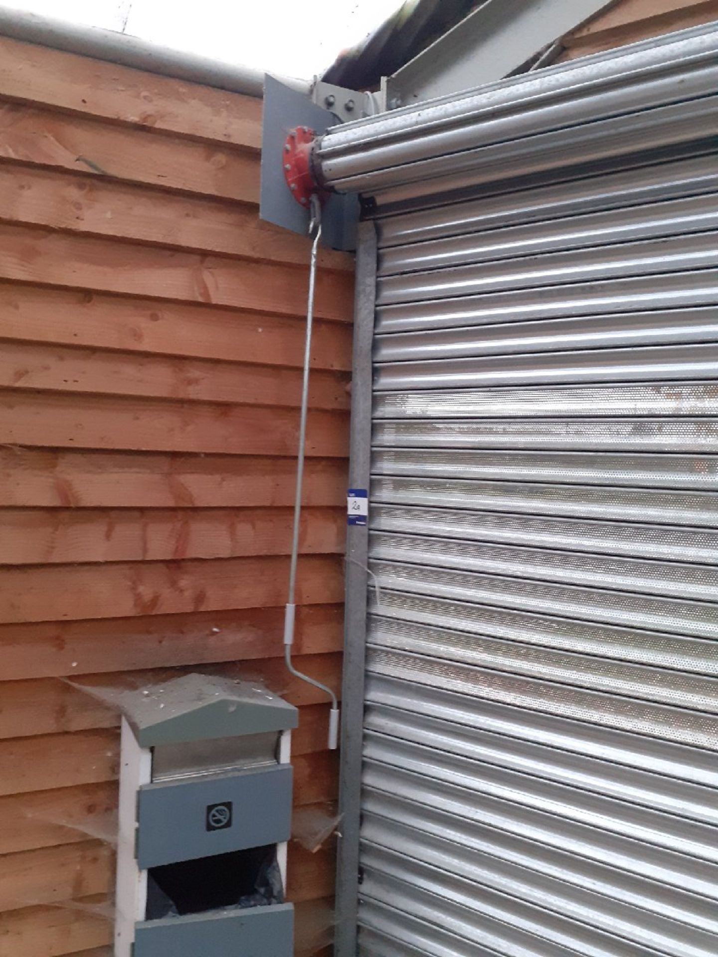 Celsa Galvanised Portal Framed Shed with Galvanised Manual Roller Shutter Door. - Image 11 of 12