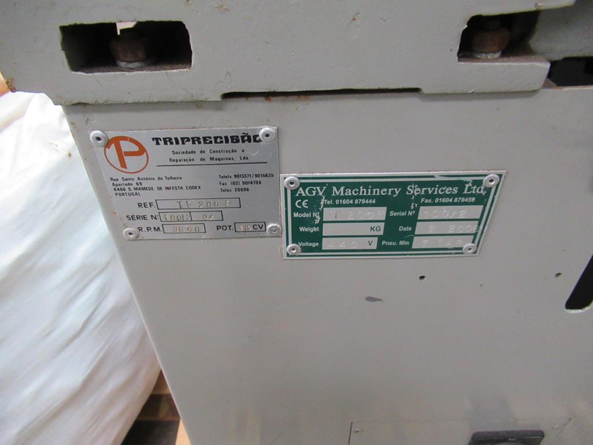 Triprecisao TF200P spindle copy router - Image 2 of 2