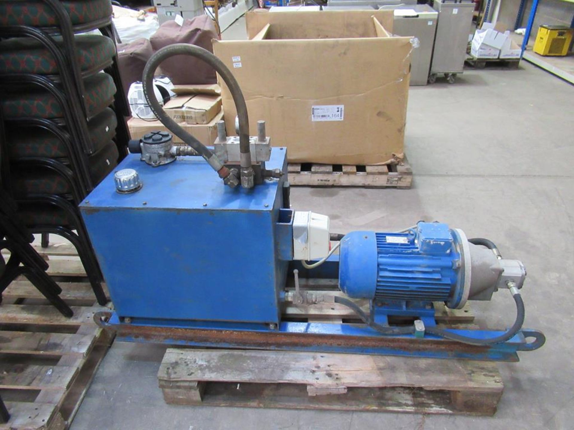 Hydraulic Powerpack, 7.5Kw 415v Electric Motor and Wandfluh Auto Push and Reverse Valve - Image 2 of 3