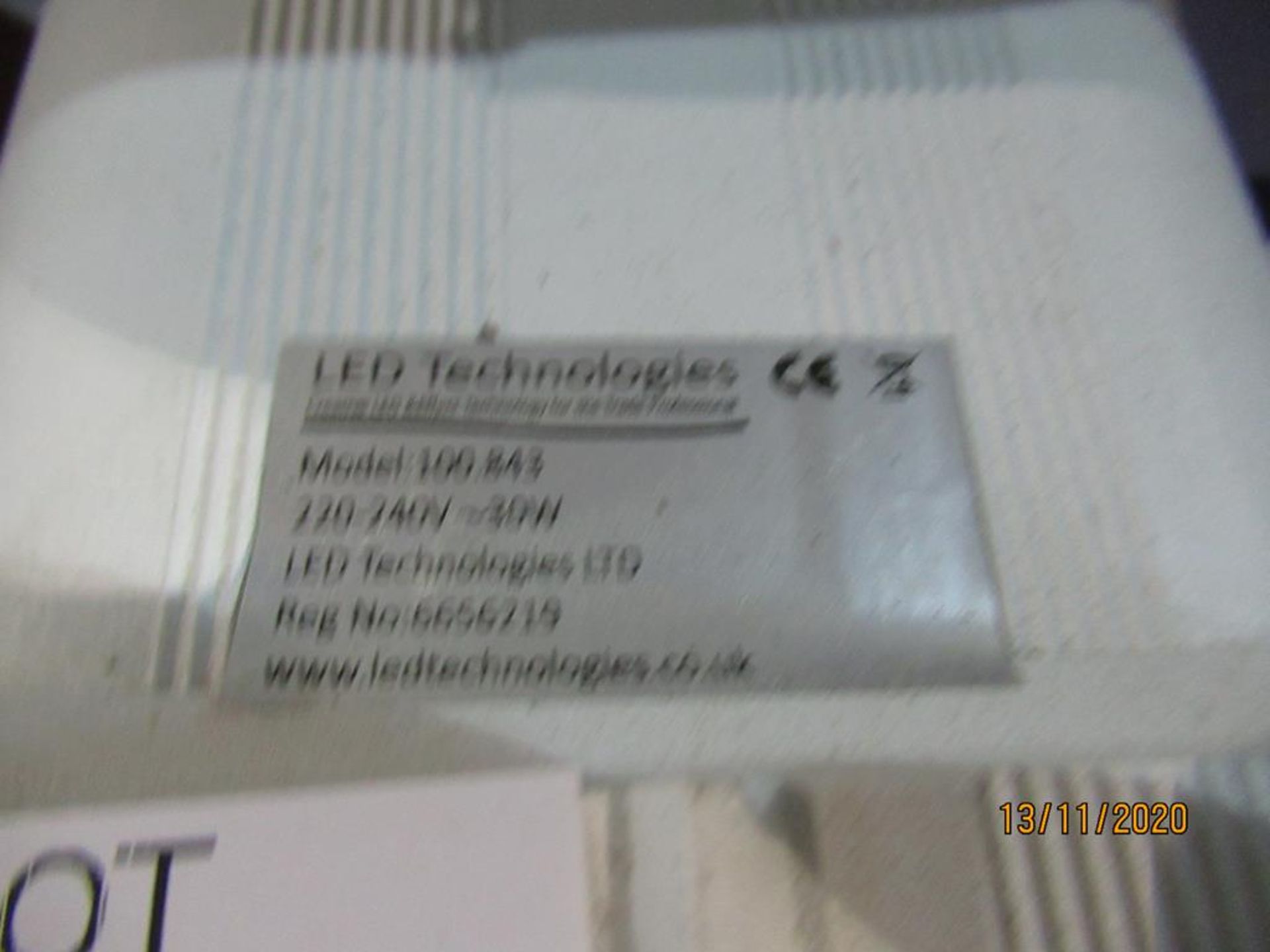 4 LED Technologies 100-843 LED 30W Spotlights 240 Volts - Image 2 of 2