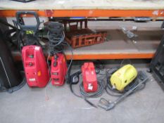 4 x pressure washers