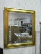Gold coloured framed John Lewis mirror (RP £99)