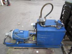 Hydraulic Powerpack, 7.5Kw 415v Electric Motor and Wandfluh Auto Push and Reverse Valve
