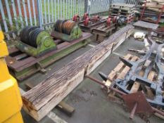 Old Solid Oak Beam APPROX dims: 4750 x 320 x 280mm