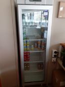 Gram KG410 RGC 6W Upright Display Refrigerator and