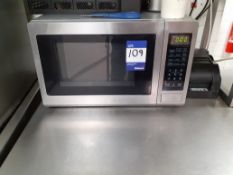Unbadged Stainless Steel Microwave Oven