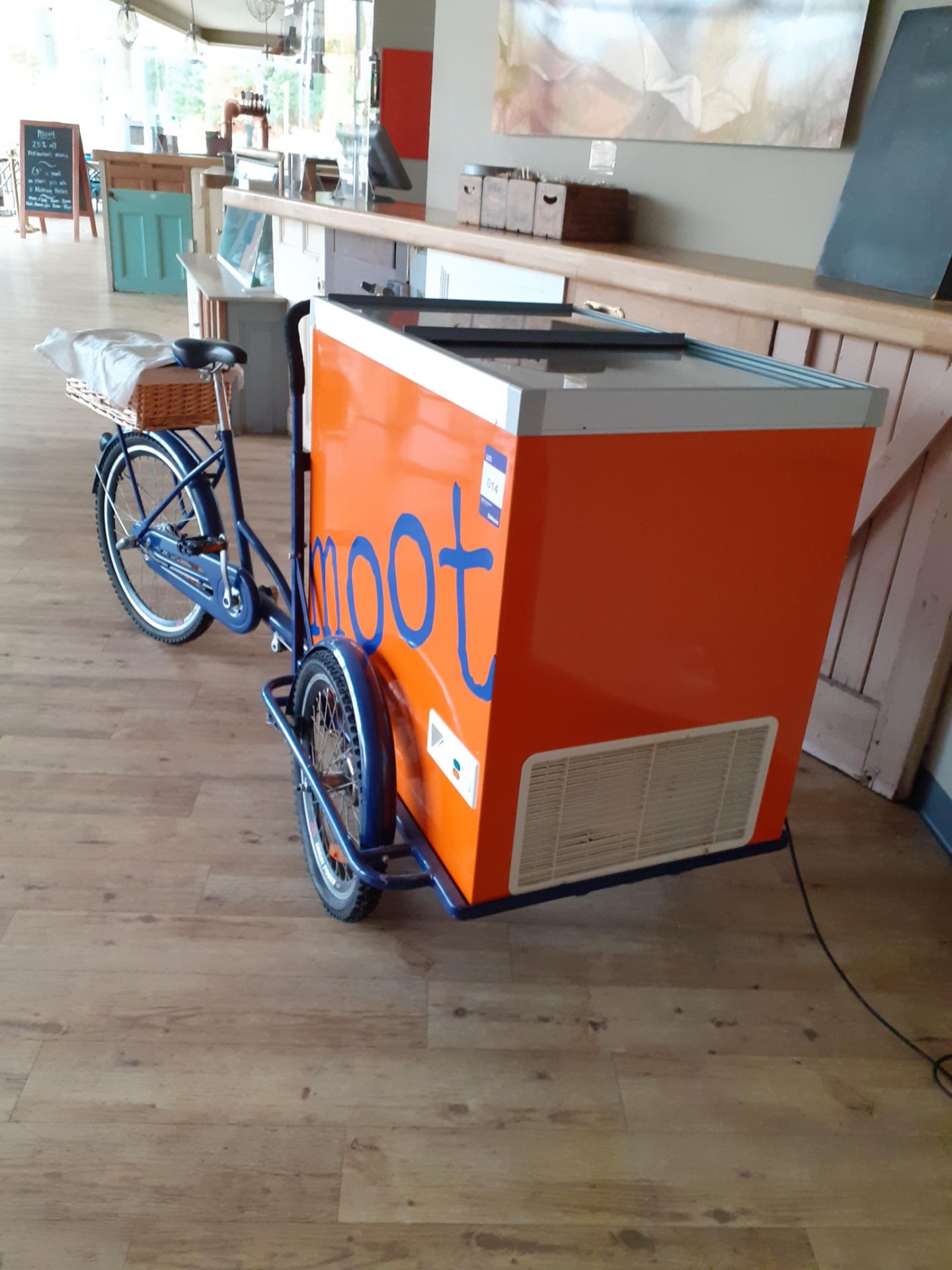 Delivery Tricycle fitted Chest Freezer - Image 3 of 3