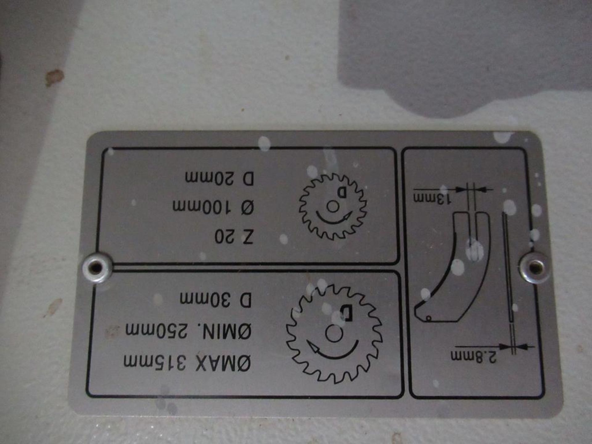 SCM Technomax SC4WS panel saw - Image 4 of 5