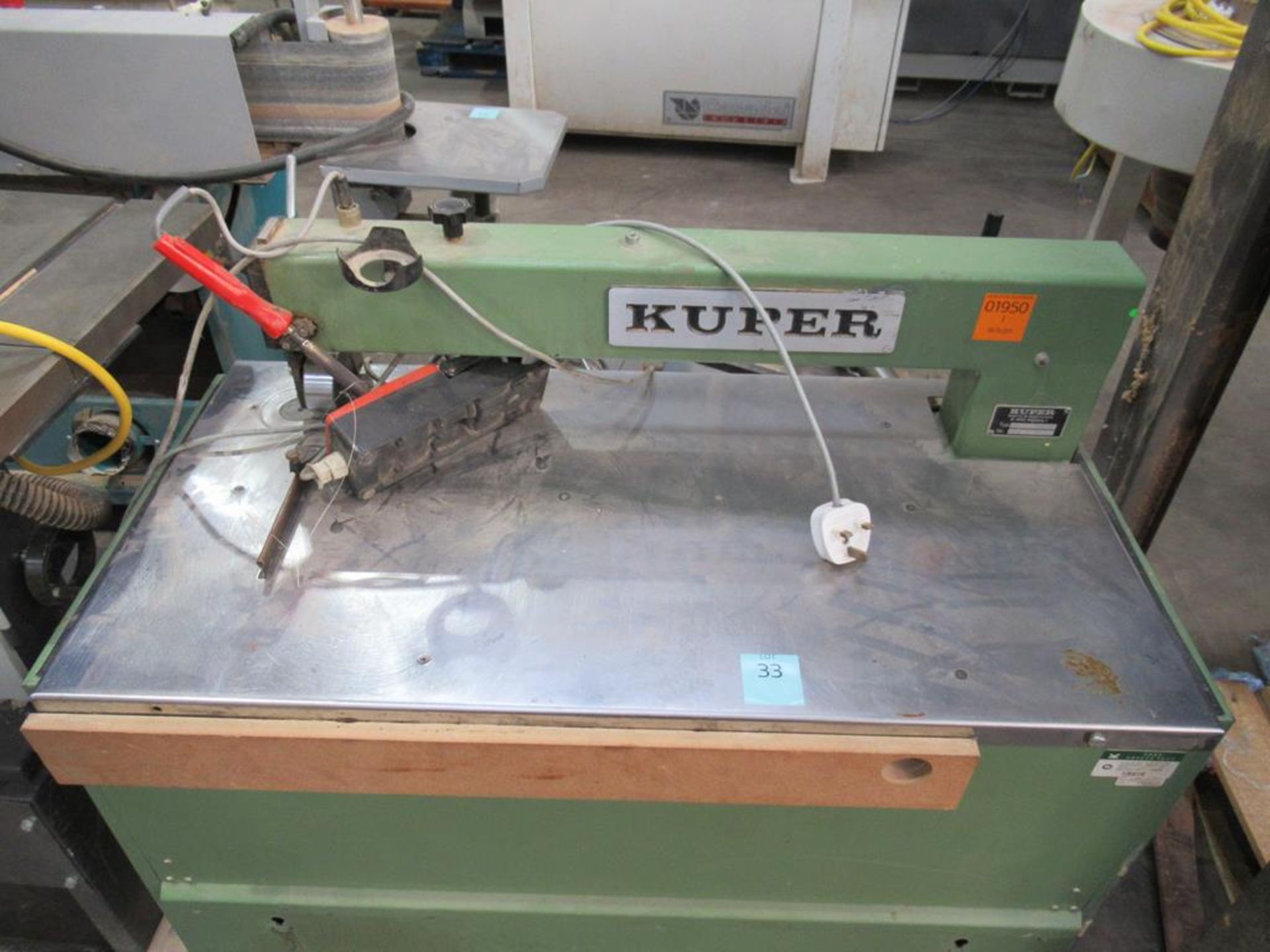 Kuper FMW 630 veneer stitcher 240V - Image 2 of 3
