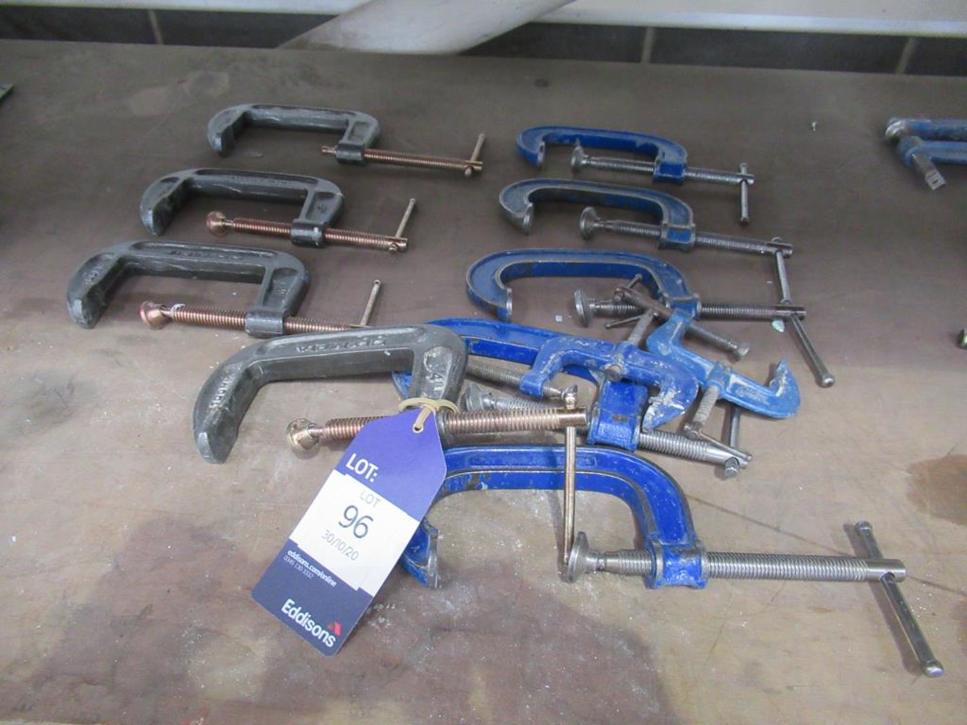 Quantity of Spring Clamps in Plastic Crate - Image 3 of 3