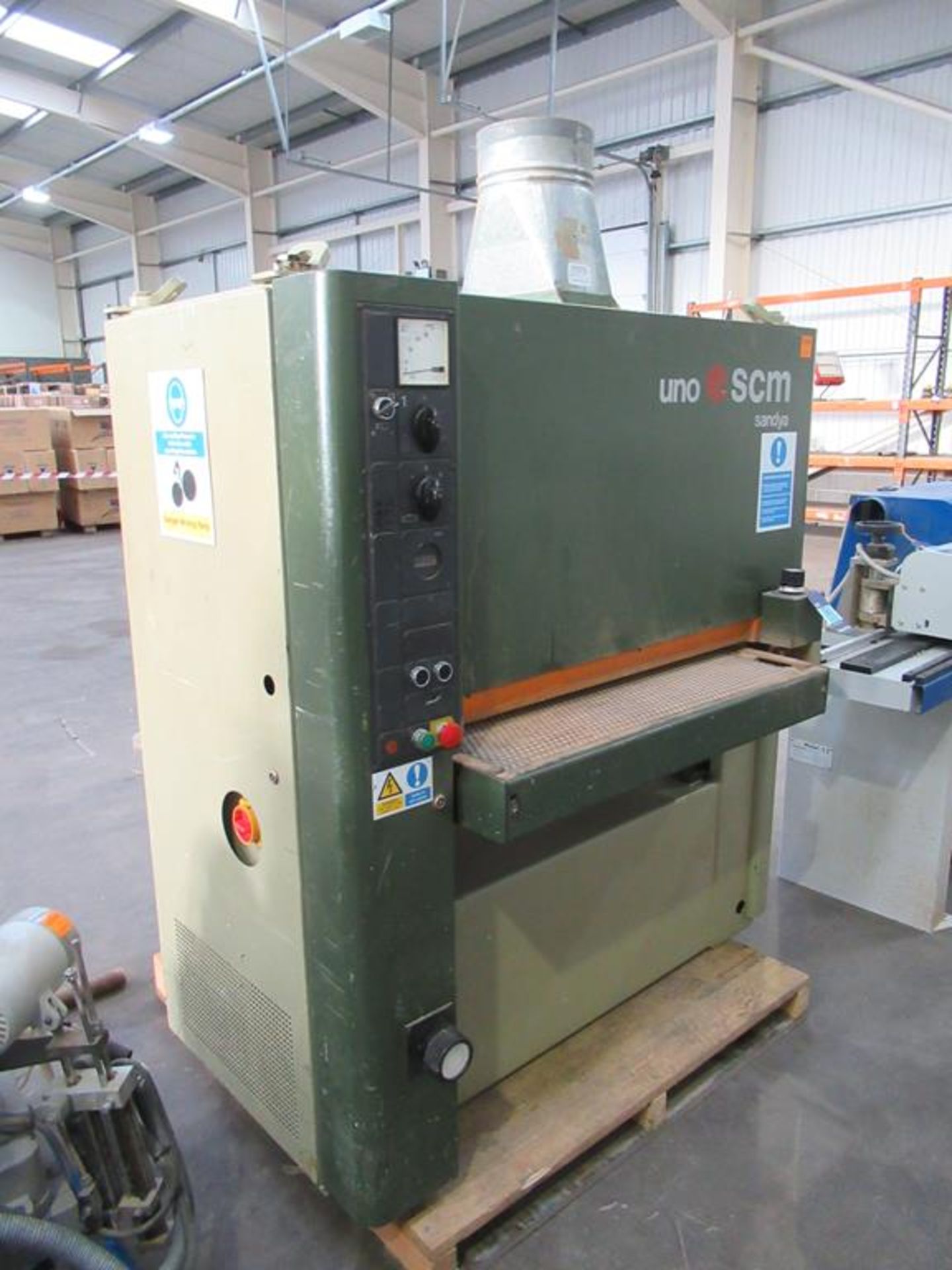 SCM Sandya Uno RCS Double Wide Belt Sander - Image 2 of 7