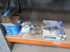 Steinel Hot Air Blower with Mac Allister Sander