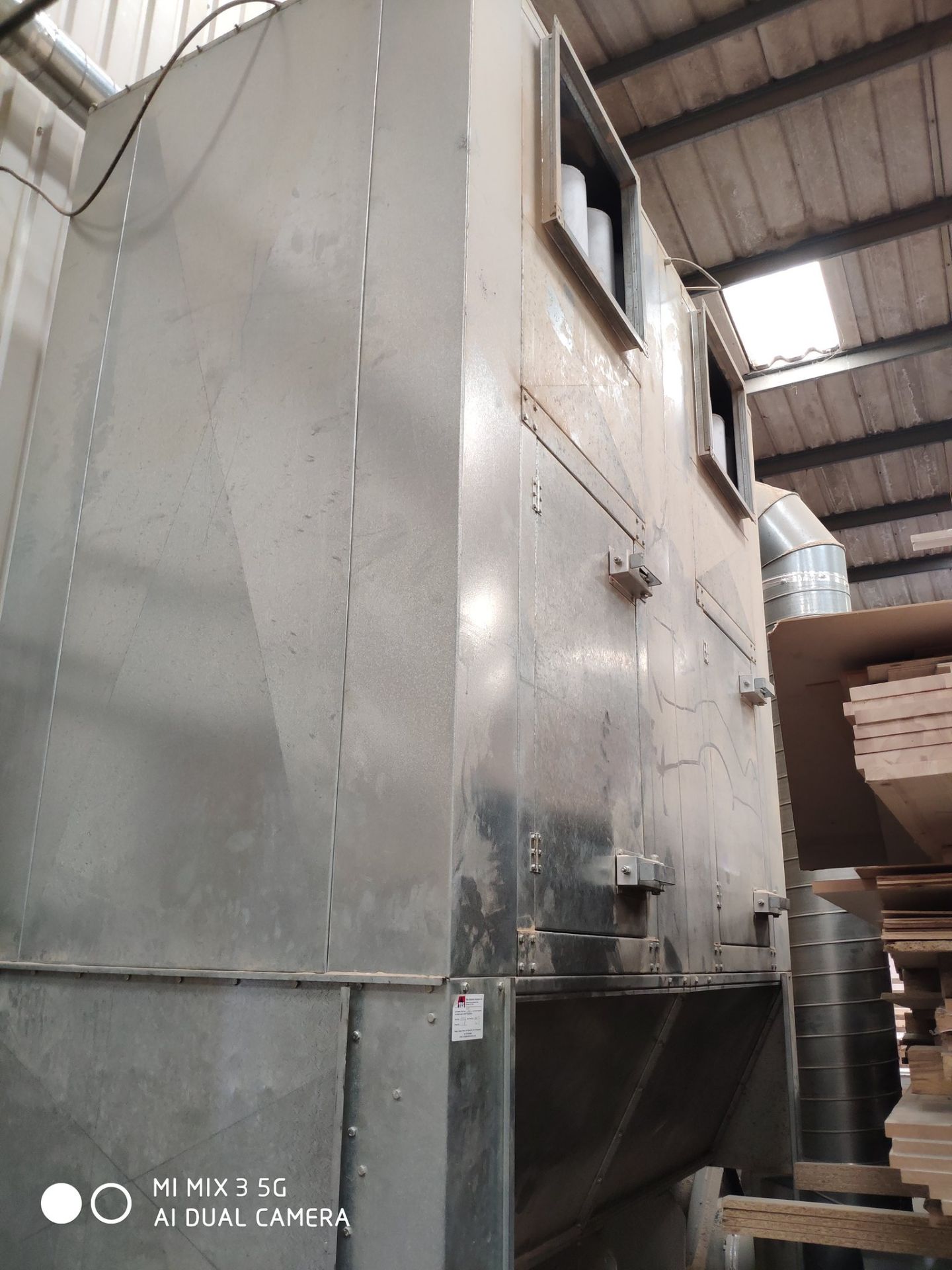 CDS dust extraction system