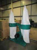 Dual bag dust collector