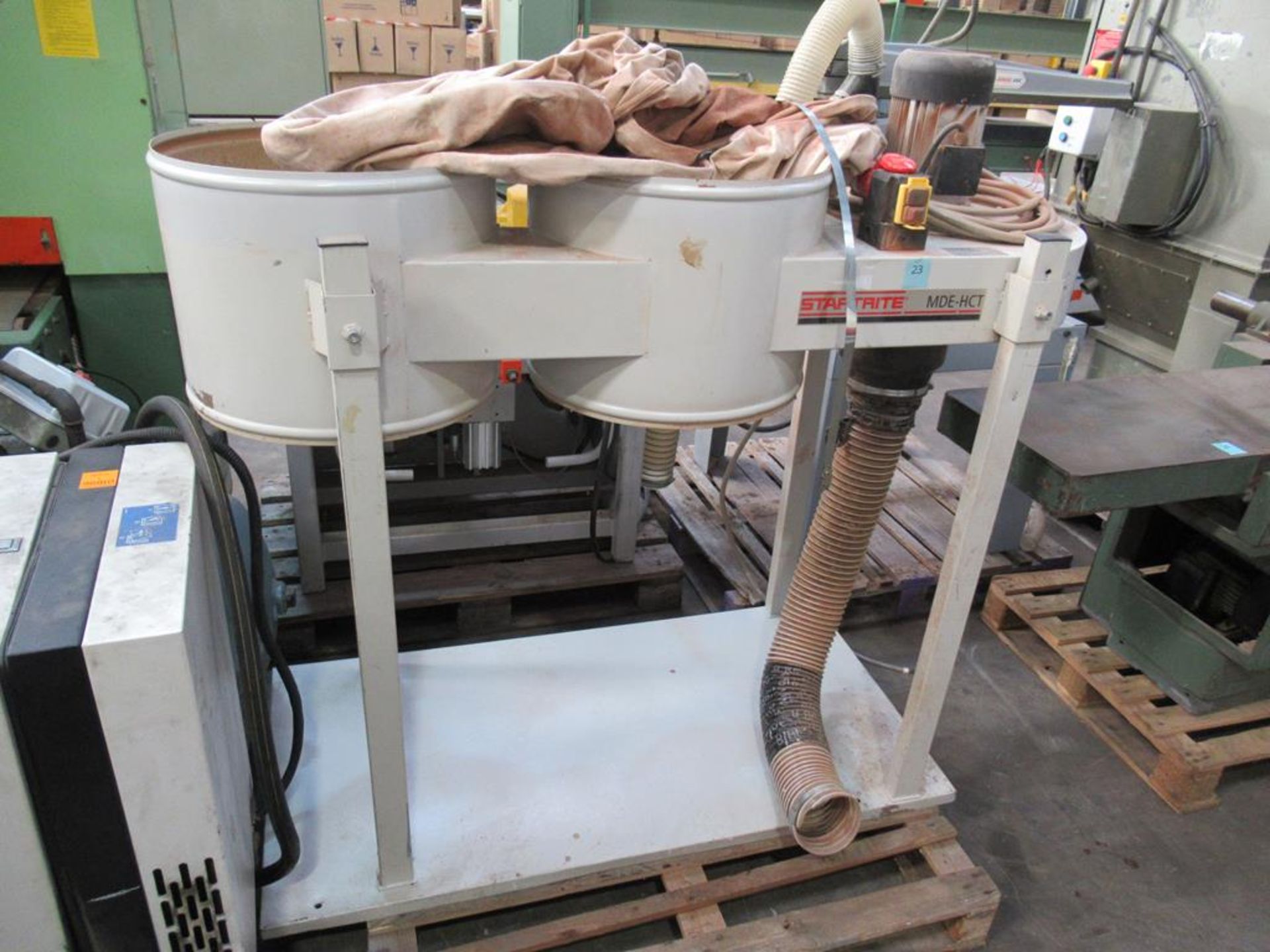 Startrite MDE-HCT double bag dust extractor 3PH