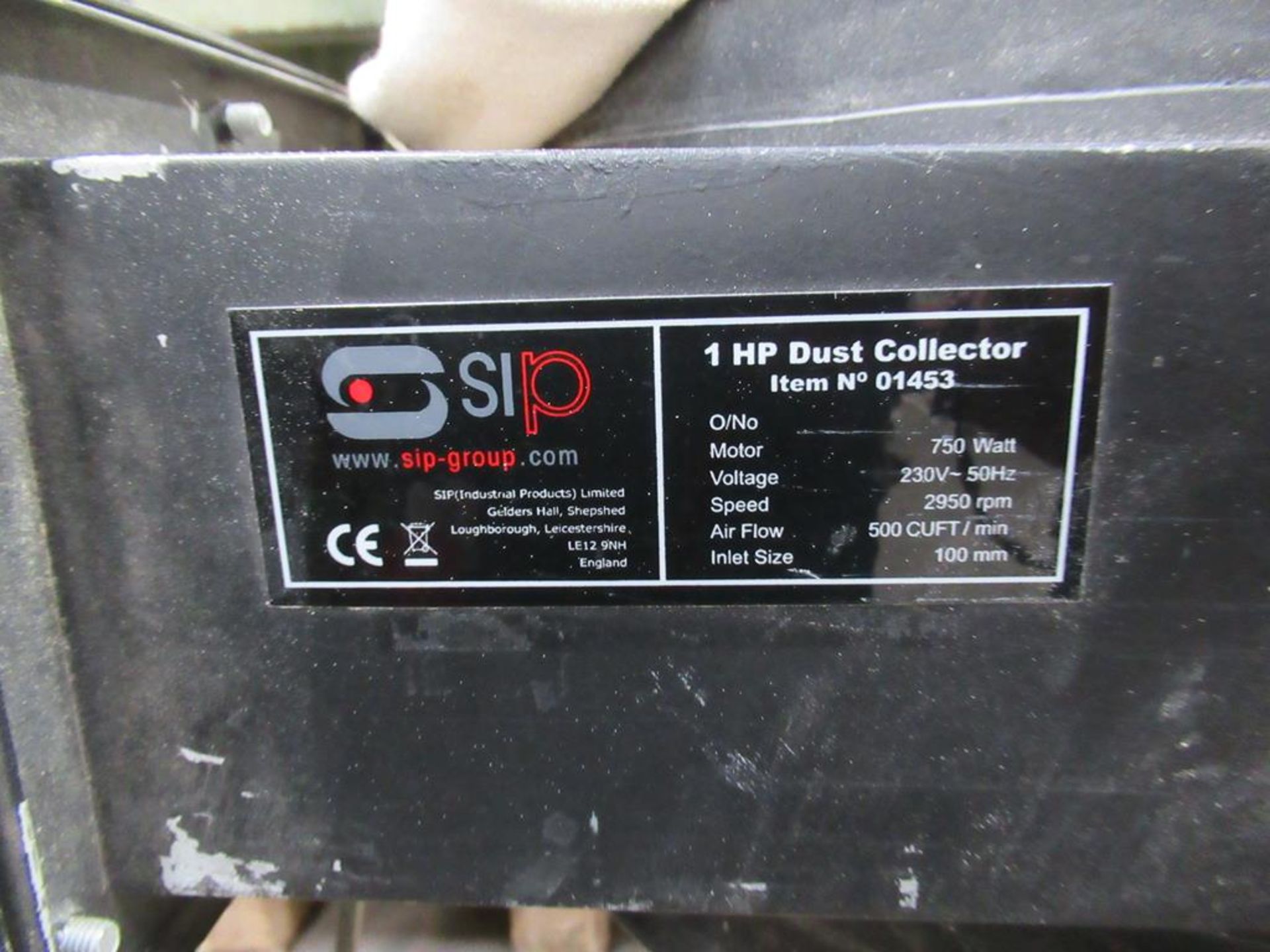 SIP single bag dust extractor 240V - Image 3 of 3