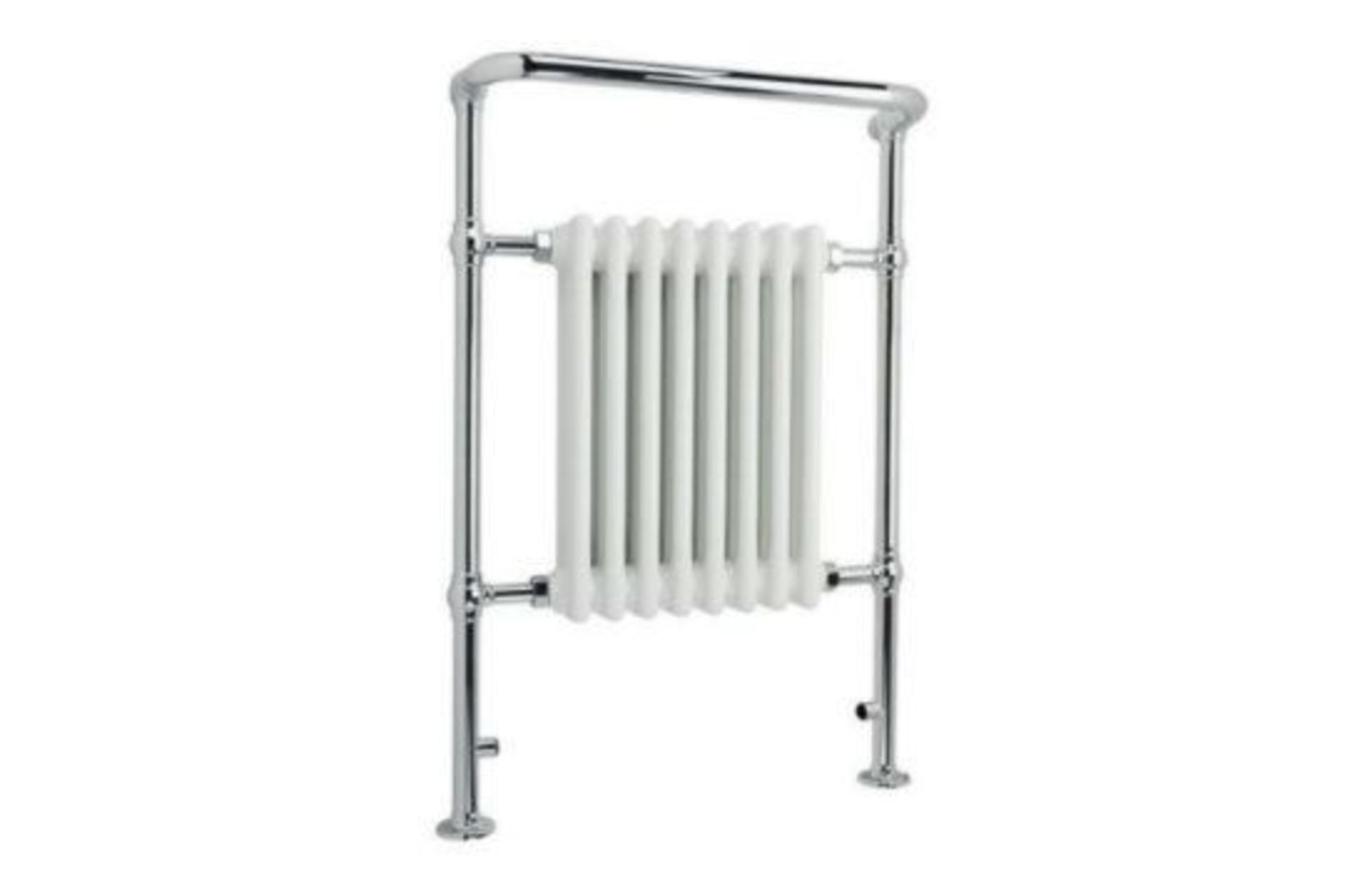 NEW 952x659mm Large Traditional White Premium Towel Rail Radiator.RRP £499.99.We love this because - Image 2 of 2