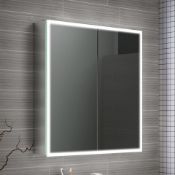 NEW 650x700 Cosmica Illuminated LED Mirror Cabinet. RRP £824.99.MC162.We love this mirror cabinet as
