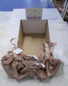 5 x Chantelle Nude Underwired Minimising Effect Bra’s, Various Sizes, Total Rrp. £245