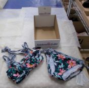 Assortment of Fantasie Port Maria Ladies Swimwear to include 4 x Tops (34DD x 2, 34D, 34E) 4 x