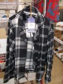 DKNY Black PLD WMS L/S PJ Set, Size XL, Approx. Rrp £67