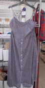 Seafolly Button Front Dress Size S, Rrp £95