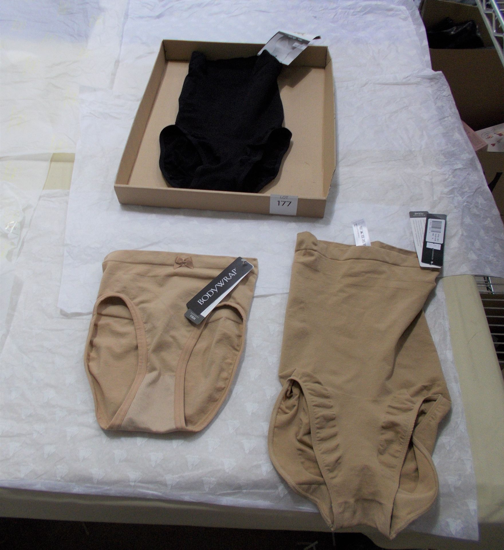 3 x Pairs of Various Bodywrap Shapewear, Various Sizes