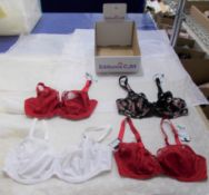 4 Various Fantasie Bra’s to include 46DD, Rrp. £42, 32E, Rrp. £46, 40D & 32G, Rrp. £40