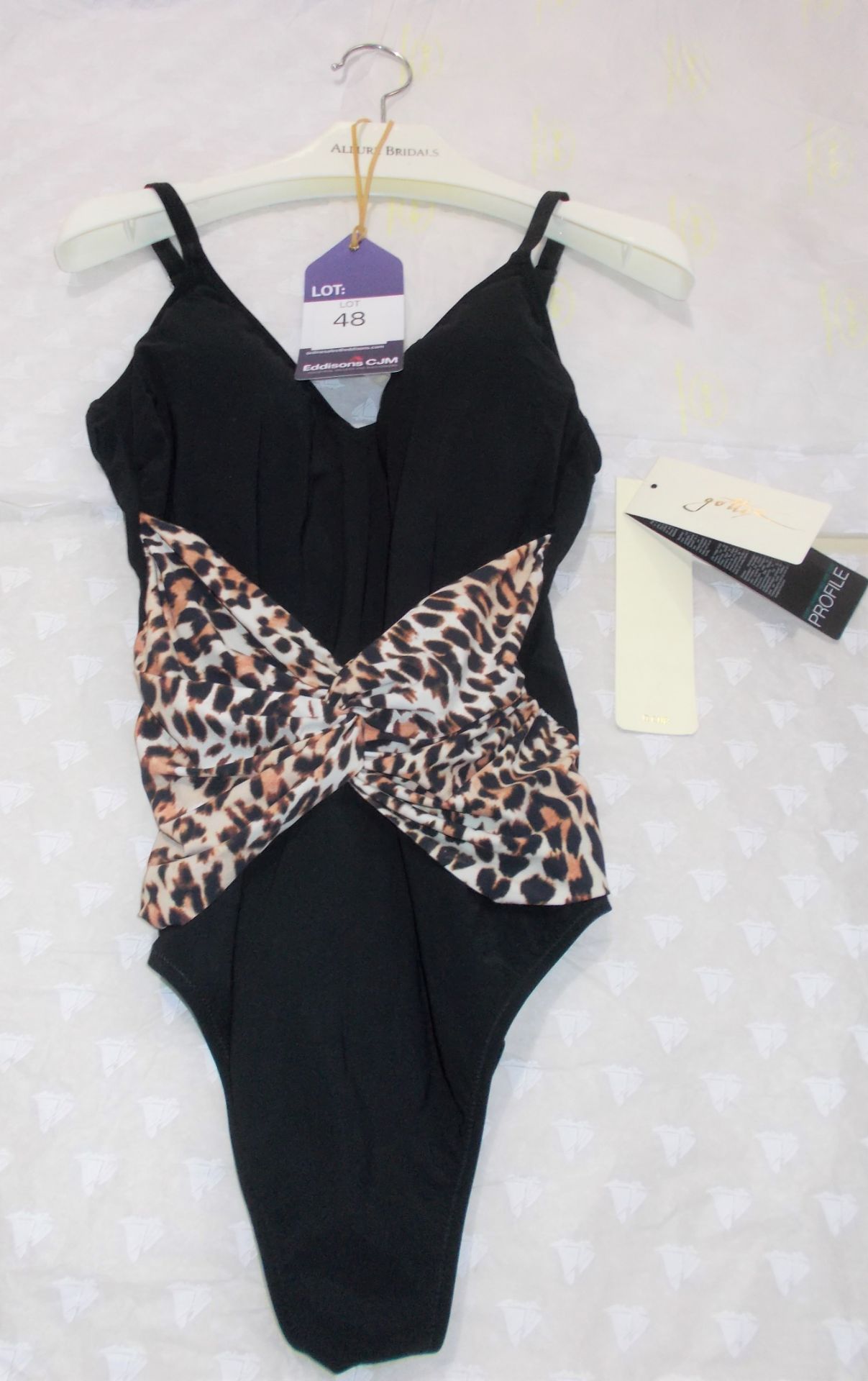 Gottex Ladies Bathing Costume, Size 40D, Rrp.. £103