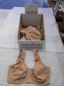 4 x Rosa Faia Underwired Invisible Nude Bra’s to include 34F, 32H, 40D, 32H, Total Rrp. £216